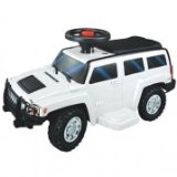Hummer H3 6V Battery Operated Ride On Toy Car- White