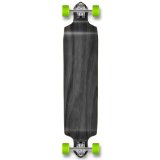 Yocaher Professional Speed Drop Down Stained Complete Longboard, Black