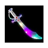Flashing LED Buccaneer Pirate Sword (1 pc)