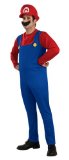 Super Mario Brothers Mario Costume, Blue, Medium