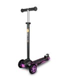 YBIKE GLX Pro Scooter, Black/Purple, 12cm