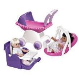 American Plastic Toy My Doll 3 Piece Play Set