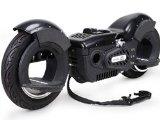 MotoTec MotoTec Wheelman V2 50cc Gas Skateboard -, Black, Aluminum