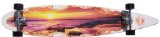 Krown Sunset City Surf Longboard Skateboard