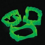 Glow-in-the-Dark Vampire Fangs (6 Dozen)