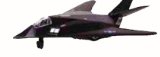 8″ F-117 Nighthawk Stealth Strike Fighter Pull Back Action Metal Diecast Plane