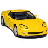5″ 2007 Chevy Corvette Z06 1:36 Scale (Yellow)