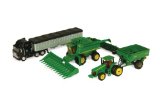 Ertl John Deere Harvesting Set, 1:64 Scale