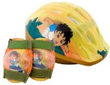 Diego Micro Bicycle Helmet and Protective Pad Value Pack (Toddler)