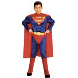 Super DC Heroes Deluxe Muscle Chest Superman Costume, Toddler