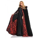 63″ Deluxe Velvet Cape – Red Satin Lining