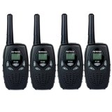 Time Limited Promotion!!!Retevis RT628 Kids Walkie Talkies UHF 462.550- 467.7125MHz VOX 22 Channel Portable FRS/GMRS Two-Way Radio Toy Radio Transceiver 4 Pack Black Best Gift!!!