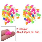 Como 2 Bag Colorful Plastic Clip Spoke Bead Bicycle Decor for Kid Bike