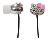 Hello Kitty Bling Earbuds – Silver (HKBL1000)
