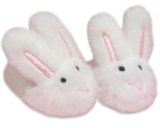 Doll Slippers- White Bunny Slippers, Sized for 18 Inch Dolls, Like American Girl, Doll Accessories