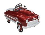 Burgundy Comet Pedal Car