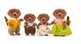 Calico Critters CHOCOLATE LABRADOR FAMILY CC1454