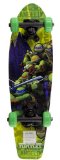 Teenage Mutant Ninja Turtles Kid’s The Green Team Wood Cruiser Skateboard, 21-Inch