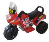 Merske Mini Racer Battery Operated Kids Motorcycle, Red