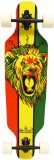 Krown Rasta Freestyle Elite Complete Longboard, 9.25×36-Inch