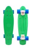 Pop-Lite® Blank Vinyl Plastic Cruiser Skateboard 22″ Complete Turquoise/Mint/Organic