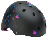 Mongoose Filagree Youth Street Helmet (Black, Girls)