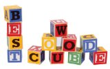 Schylling Large ABC Alphabet Blocks Toy