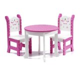 18 Inch Doll Furniture Fits American Girl Dolls – 18 ” Wish Crown Table and Chairs