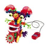 LEARNING RESOURCES LER9202 GEARS GEARS GEARS WACKY WIGGLERS- INCH Motorized Set, Set of 130 INCH