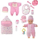 Toysmith Deluxe Baby Ensemble Doll Playset