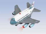 Daron Air Force One Pullback Plane with Light and Sound