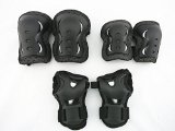 JBM® children kid outdoor activity protector Sports equipment Protective Gear safety pad Safeguard Knee Elbow Wrist Support Pad Set for child roller bicycle BMX bike skateboard extreme sports bogu protector