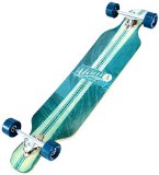 Atom Longboards Drop Kick Longboard, Artisan Blue, 39-Inch