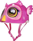 Raskullz Big Eyes Owl Miniz Helmet, Pink