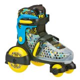 Roller Derby Boy’s Fun Roll Adjustable Roller Skate, Medium