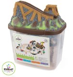 KidKraft Bucket Top Construction Train Set, 61-Piece