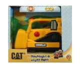 Toy State Caterpillar Construction Flash Light And Night Light: Bull Dozer