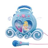 Enchanting Sing-Along MP3 Boombox – Cinderella (Mp3 PLAYER IS NOT INCLUDED) – BOOMBOX WILL PLAY YOUR OWN MP3 PLAYER THAT YOU ATTACH