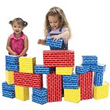 ImagiBricks 24 Giant Rainbow Blocks