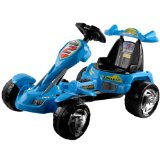 Lil’ Rider Battery-Powered Blue Ice Go-Kart, Blue