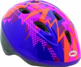 Bell Toddler Zoomer Bike Helmet, Purple Kink
