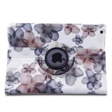 TOPCHANCES Lucky Flower iPad Air 5 Case Cover with 360 Degree Rotating Stand and Auto Wake and Sleep Function-Khaki