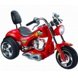 Red Hawk Motorcycle 12V in Red