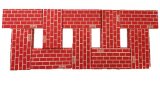 Mondo Bloxx 40 Pack Brick Block Set (12x6x3)