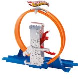 Hot Wheels Track Builder Deluxe Quick Kick Loop Stunt Set