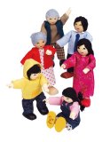Hape Asian Happy Family Set