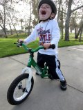 TykesBykes 12 Inch Balance Bike Yellow