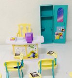 Barbie Size Dollhouse Furniture – Classroom Play Set