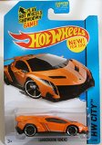 2014 Hot Wheels Hw City Lamborghini Veneno (Orange)