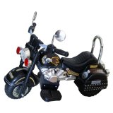 Merske Harley Style 6V Battery Operated Kids Motorcycle, Black